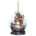 thumbnail image 1 of Adorno navideño de muñeco de nieve ELEVENTIME, bola colgante, decoración navideña para fiestas familiares, artículos con descuento en almacén., 1 of 8