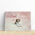 thumbnail image 3 of Every Fart is Love Note Brittany Spaniel Guilty Face Happy Valentine's Horizontal Matte Canvas Poster Brittany Dog Lover Gifts Idea Wall Art Home Decor - 01016, 3 of 5
