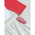 thumbnail image 6 of Big Brother Little Brother Matching Outfits Newborn Toddler Baby Boy Long Sleeve T-Shirts Top and Pants Sets Spring Fall Clothes, 6 of 7