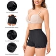 thumbnail image 2 of Qubber Padded Underwear for Women Butt Lifting Shapewear Booty Pads Hip Enhancer Lace Boyshorts, 2 of 6