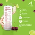 Aspire Healthy Energy Drinks Dark Cherry Lime Drink 12 fl oz