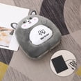 thumbnail image 2 of DPTALR Cartoon Charging Foot Warming Treasure USB Plug-in Foot Warming Artifact Christmas Gift Removable And Washable, 2 of 2