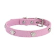thumbnail image 2 of Fairnull Adjustable Pet Collar with Metal Buckle Comfortable Dog Footprint Decoration - Perfect Fit for Dogs, Essential Pet Supplies, 2 of 10