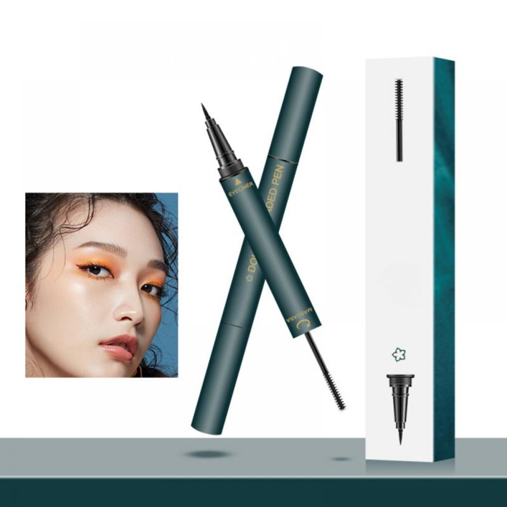 Liquid Eyeliner Mascara Waterproof Portable Smudgeproof Makeup for