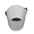 thumbnail image 3 of Daiia Cute Rabbit Round Laundry Basket with Handles Thickened Waterproof Circular hamper,Dirty Clothes Storage Basket for Bedroom,Bathroom,College Dorm-Small, 3 of 8