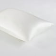 thumbnail image 4 of Madison Park Premium King Hypoallergenic Mulberry Silk Pillowcase in White, 4 of 8
