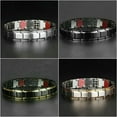 thumbnail image 2 of HOOUN Therapeutic Energy Healing Copper Magnetic Bracelet Therapy Arthritis Men Women-#2, 2 of 9