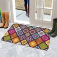 thumbnail image 5 of Boho Door Mat - Boho Doormat Indoor Outdoor Entrance Floor Mat Non Slip Welcome Mats for Front Door - 17x30 Inch, 5 of 6