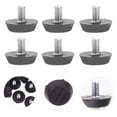 thumbnail image 3 of 100 Uds tornillo en niveladores de muebles patas ajustables para muebles pies niveladores para mesa y silla, 3 of 7