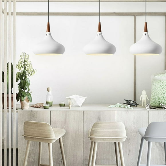 SASABAXI kitchen pendant light fixtures Pendant Light White Aluminum Lighting Create Atmosphere 1Set