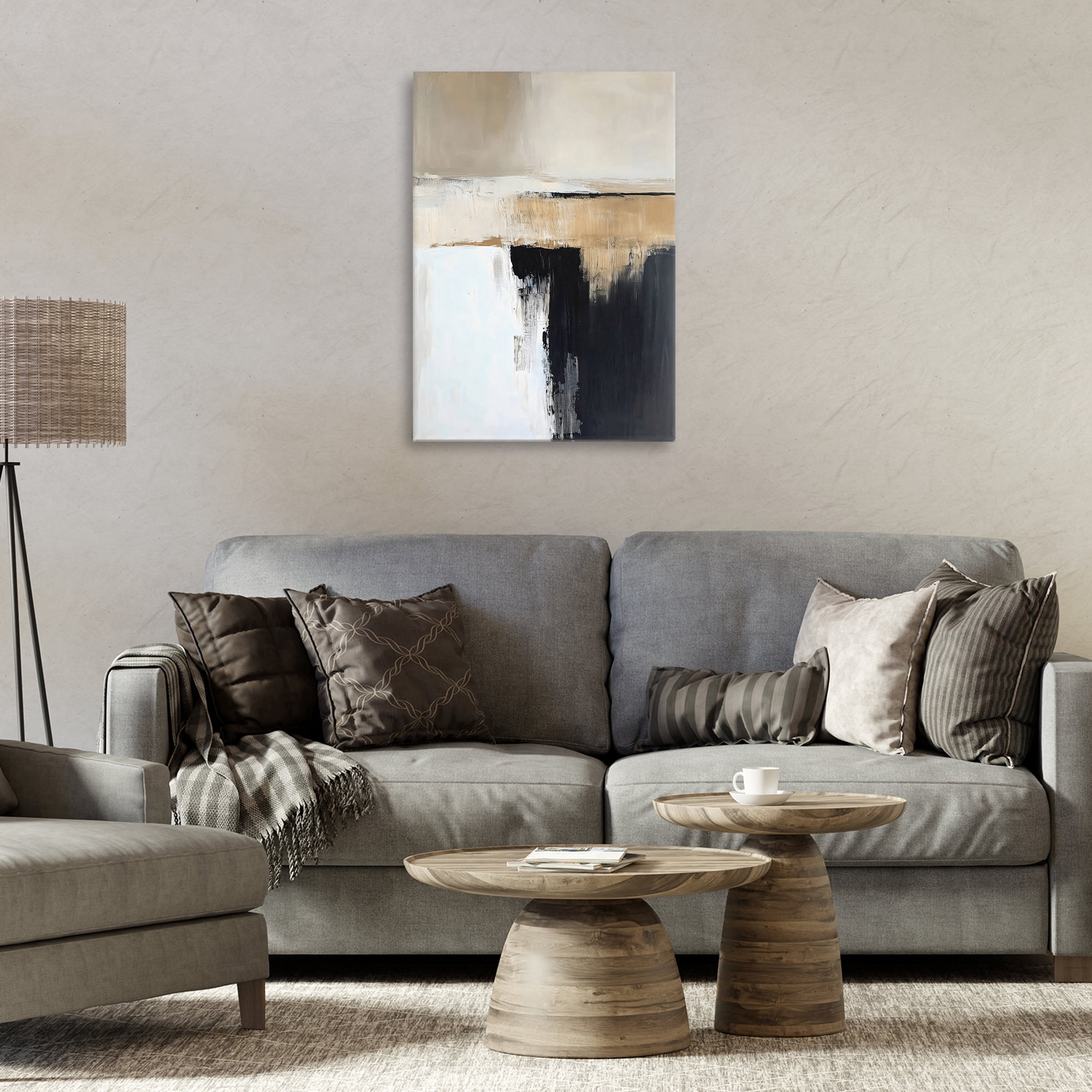 Stupell Industries Desert Horizon Muted Abstract Canvas Wall Art, design by Gina Kelly