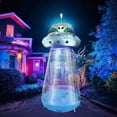 thumbnail image 2 of 9FT Christmas Inflatable Outdoor Decorations Alien UFO Blow Up Yard inflatable Build-in LED for Halloween Party Indoor, Outdoor, Yard, Garden, Lawn Decorations, 2 of 6