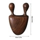 thumbnail image 3 of Masajeador de cuero cabelludo de sándalo Peine de madera para masaje Estimulador del cuero cabelludo con dientes anchos Peines de sándalo para hombres y mujeres Para tus ojos, 3 of 5