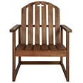 thumbnail image 6 of vidaXL Patio Chairs Outdoor Patio Dining Chair with Armrest Solid Wood Acacia, 6 of 9