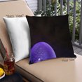 thumbnail image 1 of Ahgly Company Color Focus Black Coussin Décoratif d'Extérieur, 18 Po X 18 Po, 1 of 6