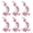 Pink, variant on 6 Pcs Cherry Blossom Patches, Floral Vine Trim Adds Elegant DIY Decoration To Jeans Backpacks Jackets Hats Shirts Bags and Craft Projects