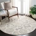 thumbnail image 5 of SAFAVIEH Glamour Catrine Floral Wool Area Rug, Ivory/Grey, 9' x 12', 5 of 9