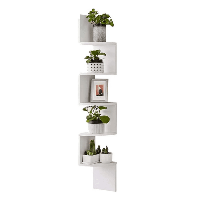 5 Repisas Esquinera Flotantes Moderna Minimalista Muebles