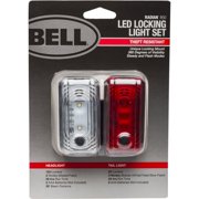 1 Pc, Bell Sports Radian 850 Plastic Locking Light Set Red/White