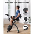 thumbnail image 3 of MERACH 4-in-1 Exercise Bike Quiet Folding Magnetic Upright Bikes with Arm Resistance Bands Home Workout Use,16 Levels of Resistance, 3 of 8