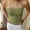Green, variant on Tank Tops Women Women Strapless Striped Bandeau Tube Tops Aesthetic Sleeveless Backless Crop Tank Going Out Summer Girls(Yellow,S)