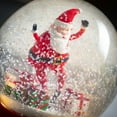 thumbnail image 2 of Sullivans Santa Shimmer Water Globe 6"H Multicolored, 2 of 2