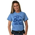 thumbnail image 3 of Dont Like Dogs or You Funny Pet Plus Size Crewneck Graphic Tee Shirt Brisco Brands 2X, 3 of 5