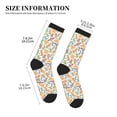 thumbnail image 3 of Rocae Simple Drawing for Adult Socks Casual Athletic Stretchy Loose Socks for Women Men Non-Slip Middle Tube Socks, 3 of 7