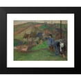 thumbnail image 2 of Paul Gauguin 24x19 Black Modern Framed Museum Art Print Titled - Landscape of Brittany, 2 of 5