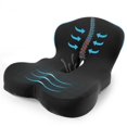 thumbnail image 1 of Coj&iacute;n de Espalda y de Silla Combinado, Cojin para Coxis y Soporte Lumbar de Espuma Memoria, Almohada Lumbar Kit Ergon&oacute;mica, Aliviar La Ci&aacute;tica, con Funda Lavable, para, 1 of 9