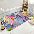 thumbnail image 5 of My Lit-tle Pony Bathroom Rugs, Extra Soft And Absorbent Bath Mat, Non-Slip, Machine Washable Doormat, Quick Dry Bath Carpet for Bathroom Floor, Tub, Shower, 5 of 8