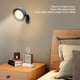 thumbnail image 4 of Lámpara De Apliques De Pared LED, Lámpara Montada En La Pared Con Control Táctil Giratorio De 360 ​​​​grados ABS Con Batería Para Cabecera, 4 of 7