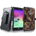 thumbnail image 4 of Value Pack + for 5.7" LG Stylo 2 Stylus 2 +PLUS 2V Case Holster Phone Case Belt Clip 2 Kickstands Hybrid Armor Rugged Shock Bumper Cover Camo, 4 of 4