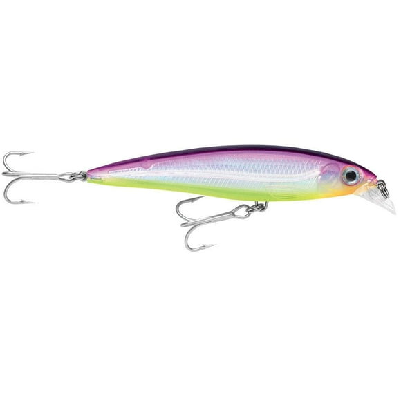Lure Rapala X-Rap® de agua salada, 8 cm, color morado