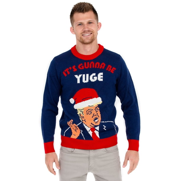 Costume Agent Trump It's Gunna Be Yuge Ugly Christmas Sweater