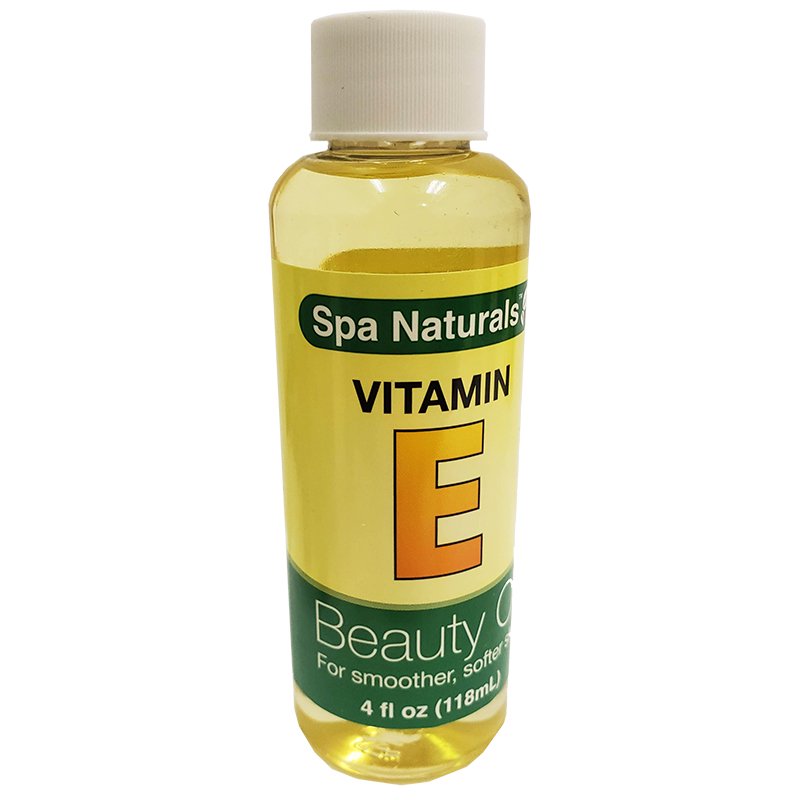 Spa Naturals Vitamin E Beauty Oil For Smoother Softer Skin 4 oz Pack of