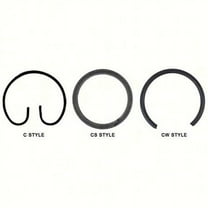 Wiseco CW18; Piston Cw-Circlips 18Mm; 18mm Round Wire Locks - Set of Two