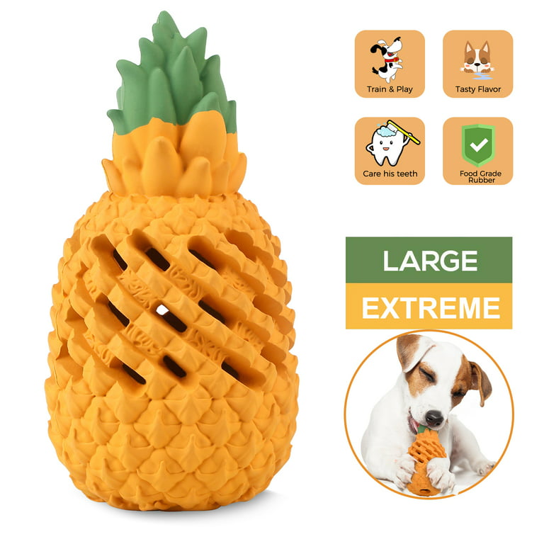 Dog Toys for Aggressive Chewers Large Breed, Lifetime Replacement,  Indestructible Interactive Treat Toys for Large Medium Small Dogs, Food  Grade Tough