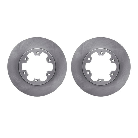Dynamic Friction Company Front Brake Rotors 6002-67071