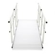 thumbnail image 3 of 8' L Silver Spring Folding Aluminum Mobility Ramp with Dual Handrails, 850 lb. Capacity, 2in Siderails, Textured Traction, Scooter or Wheelchair Access, 3 of 7