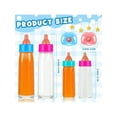 Newborn Magic Disappearing Doll Feeding Bottle Set 6PCS Baby Doll