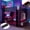 B-Red, variant on Mirightone Wood Gaming Loft Bed Full Size with Desk, High Full Gaming Loft Bed with Storage and LED Light for Teens Adults (Black)