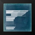 thumbnail image 2 of Vision Studio 15x15 Black Modern Framed Museum Art Print Titled - Capital Blueprint VI, 2 of 5