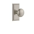 thumbnail image 2 of Grandeur Carfav_Prv_238 Carre Solid Brass Rose Privacy Door Knob Set - Brass, 2 of 6