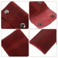 thumbnail image 3 of Travel Watch Pouch Leather Watch Case Single Watch Storage Case Travel Watch Holder, 3 of 8