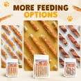 thumbnail image 5 of ASMPET Chicken Wrapped Rawhide Dog Treats, Long Lasting for Strong Chewers, Dental Care Bones, 10.6oz, 5 of 9