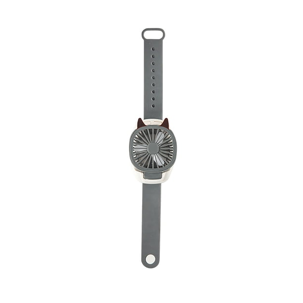 Reloj Ventilador Carga USB Mini Ventiladores Portátiles Silenciosos Hogar Hermoso