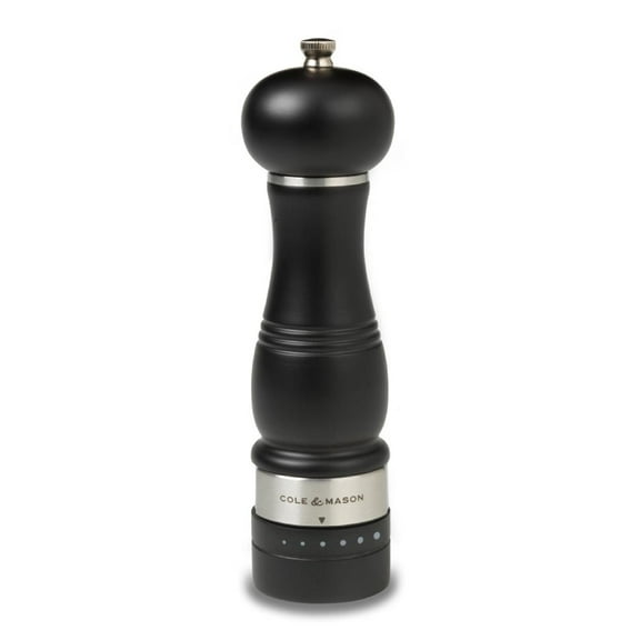Cole & Mason Ardingly Carbon Gourmet Precision  Pepper Mill, Black