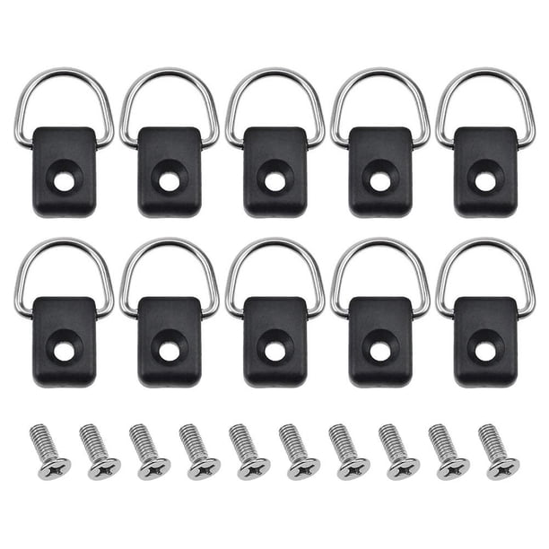 Kayak D Anillos Con Tornillos Kayak Tie Down Loop Tabla De Remo Impermeable Barco Canoa Sup Bungee Deck Rigging Loop Kayak Accesorios Cateissary VI011432-00