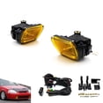 thumbnail image 4 of Miulika Fog Light Kit Replacement fits for 96-98 w/ Wiring Switch Yellow, 4 of 7